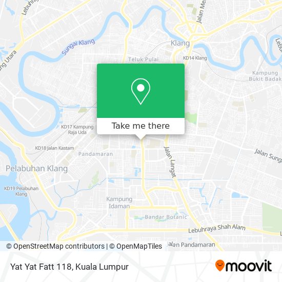 Yat Yat Fatt 118 map