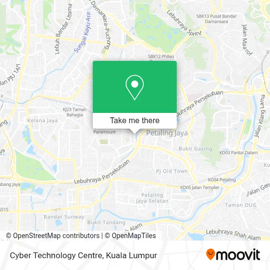 Cyber Technology Centre map