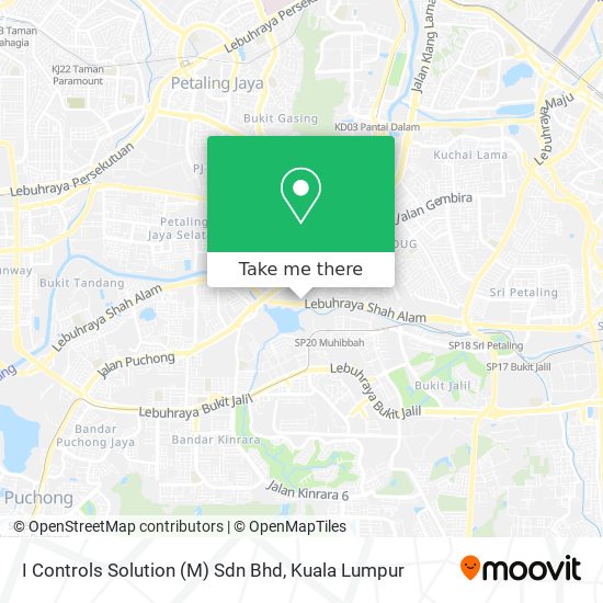 I Controls Solution (M) Sdn Bhd map