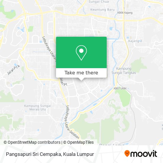 Pangsapuri Sri Cempaka map