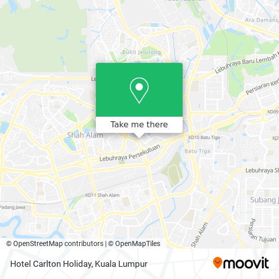 Peta Hotel Carlton Holiday