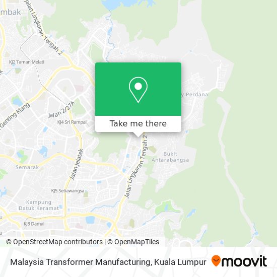 Malaysia Transformer Manufacturing map