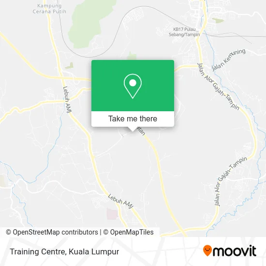 Training Centre map