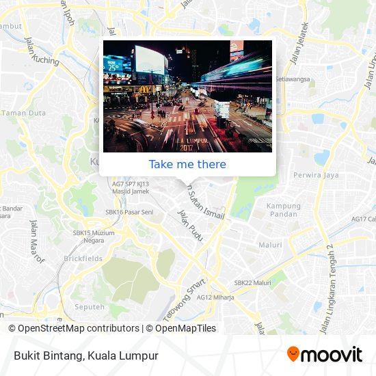 Peta Bukit Bintang