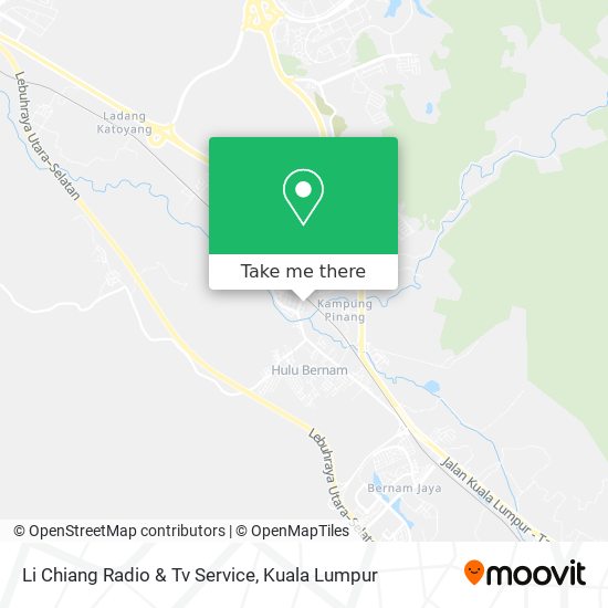 Li Chiang Radio & Tv Service map