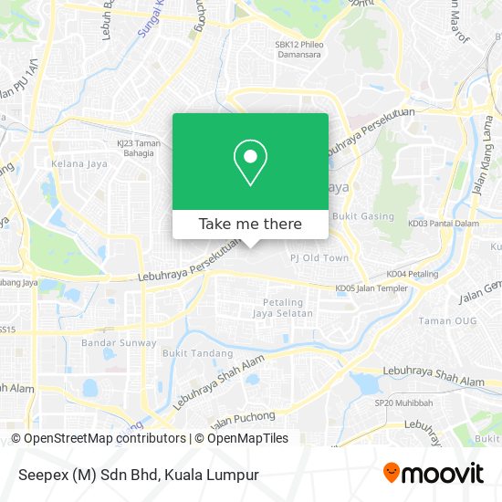 Seepex (M) Sdn Bhd map