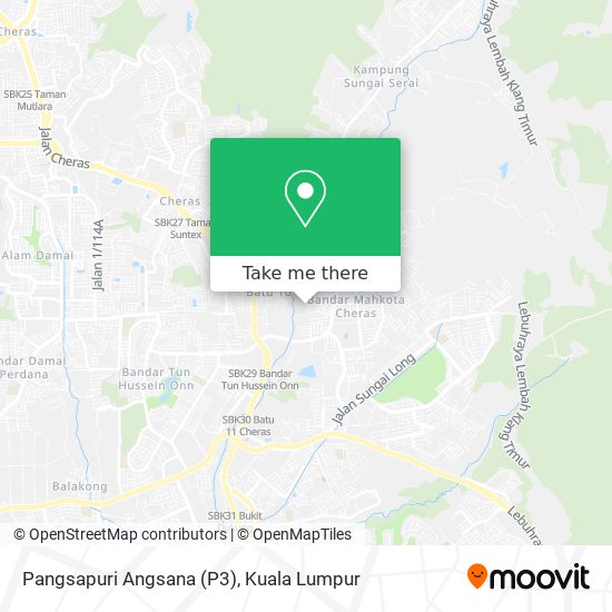 Peta Pangsapuri Angsana (P3)