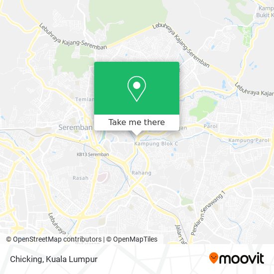 Chicking map