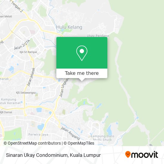 Sinaran Ukay Condominium map
