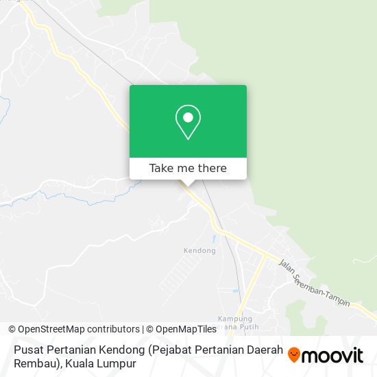 Pusat Pertanian Kendong (Pejabat Pertanian Daerah Rembau) map