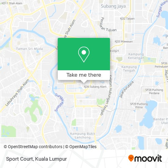 Sport Court map