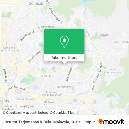 Institut Terjemahan & Buku Malaysia map