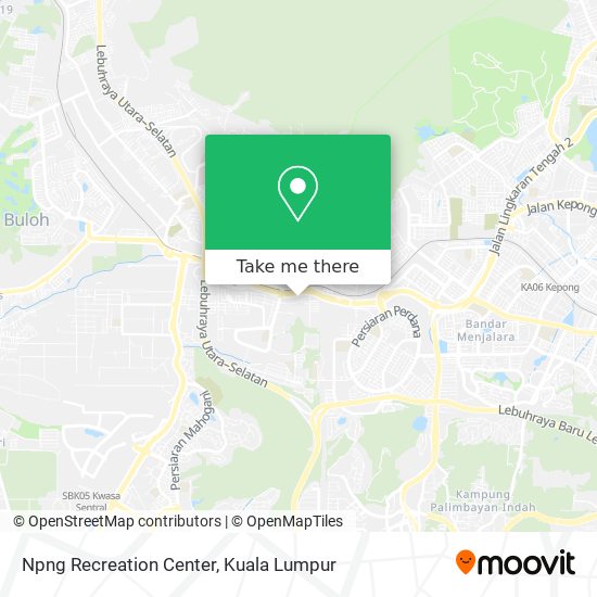 Npng Recreation Center map
