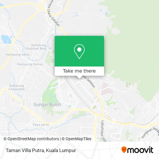 Taman Villa Putra map