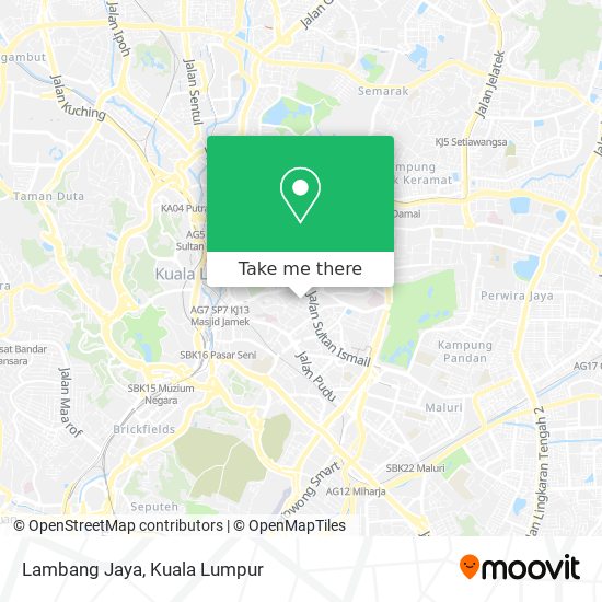 Lambang Jaya map