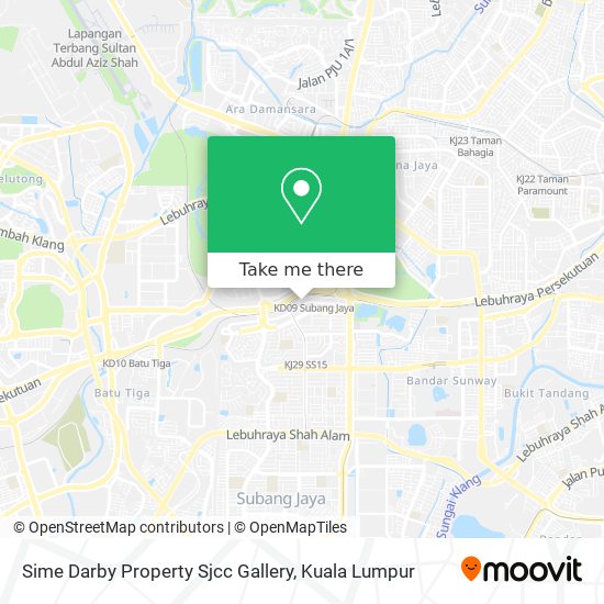 Sime Darby Property Sjcc Gallery map