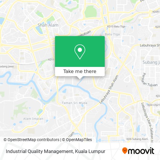 Industrial Quality Management map