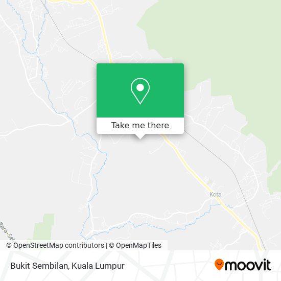 Bukit Sembilan map