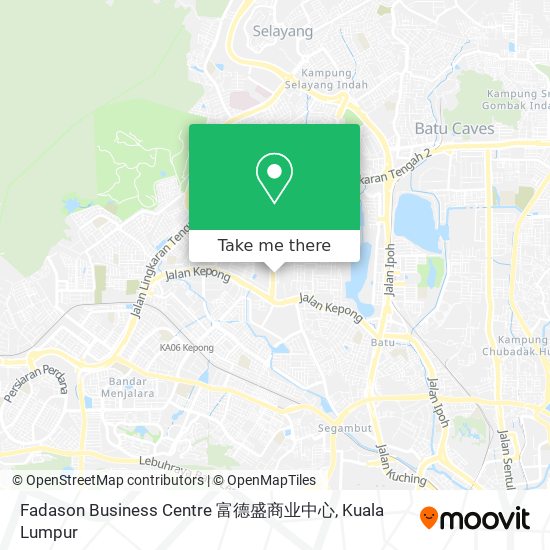 Fadason Business Centre 富德盛商业中心 map