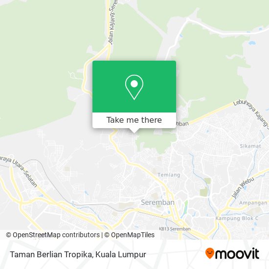 Taman Berlian Tropika map