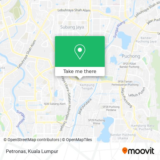 Petronas map