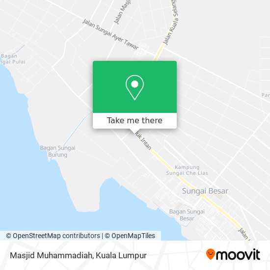 Peta Masjid Muhammadiah