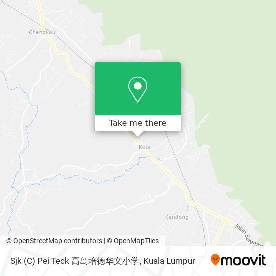 Sjk (C) Pei Teck 高岛培德华文小学 map