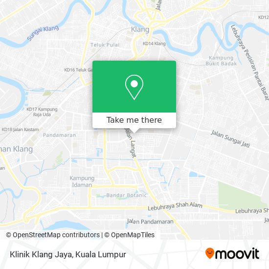 Klinik Klang Jaya map