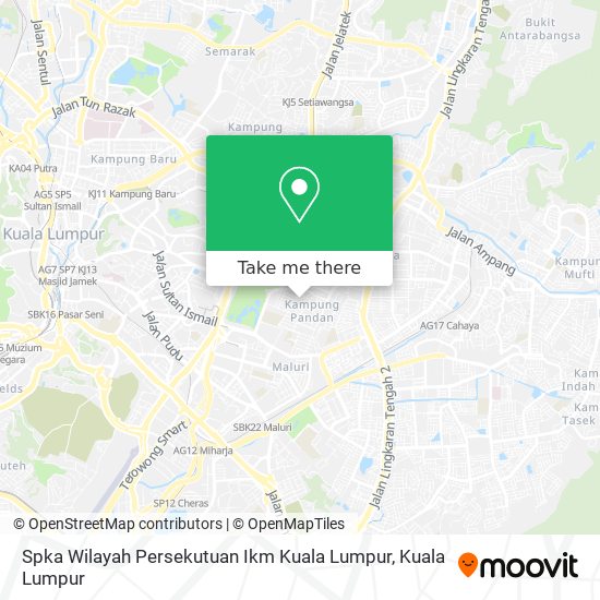 Spka Wilayah Persekutuan Ikm Kuala Lumpur map