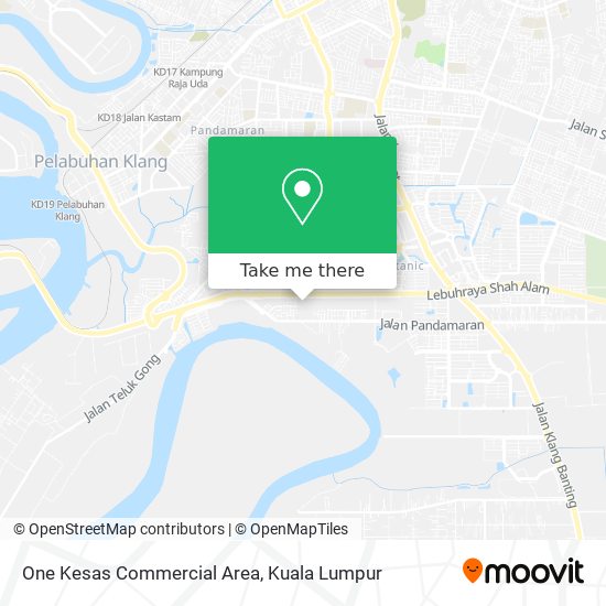 One Kesas Commercial Area map