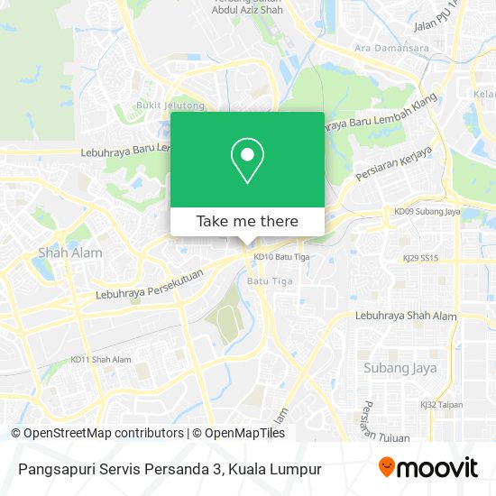 Pangsapuri Servis Persanda 3 map