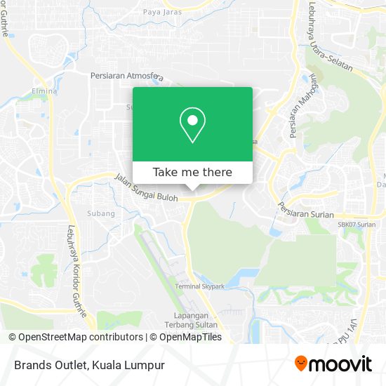 Brands Outlet map