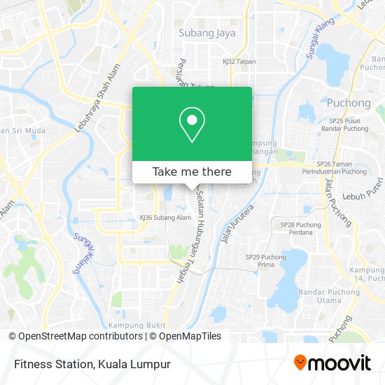 Fitness Station map