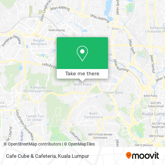 Cafe Cube & Cafeteria map