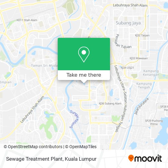 Sewage Treatment Plant map