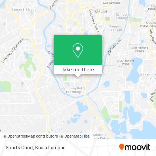 Sports Court map