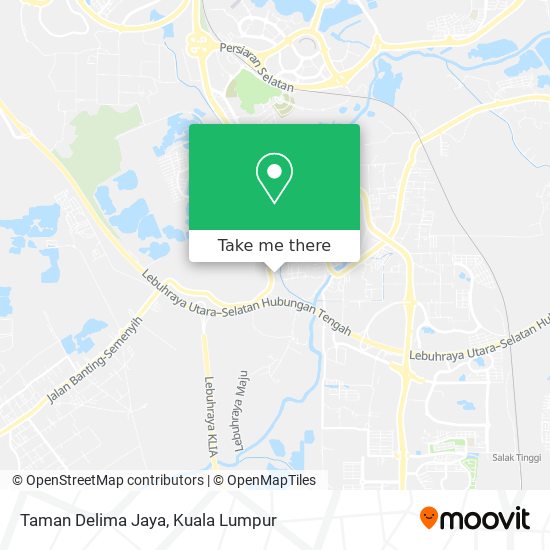 Taman Delima Jaya map