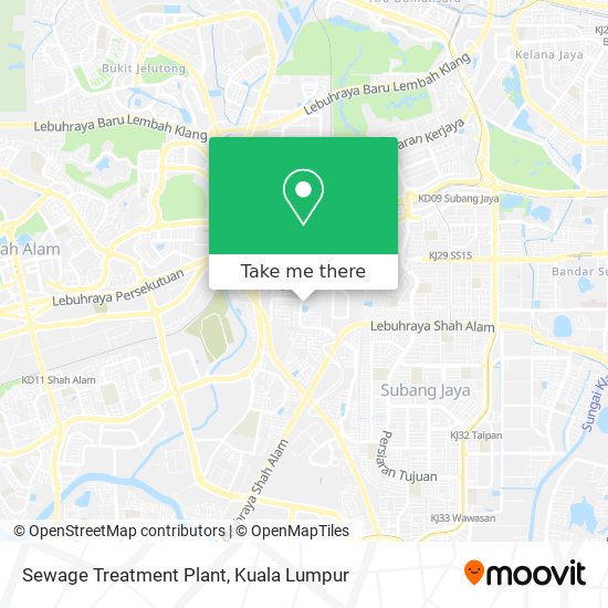 Sewage Treatment Plant map