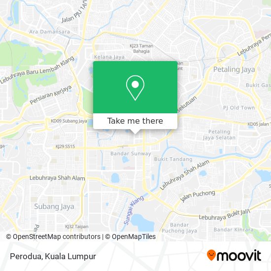 Perodua map