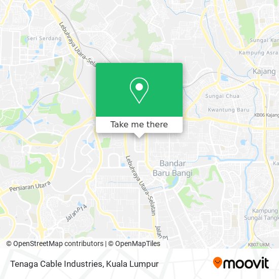 Tenaga Cable Industries map