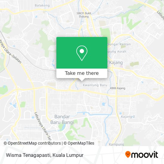 Wisma Tenagapasti map