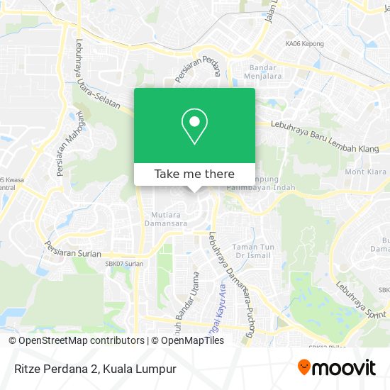 Ritze Perdana 2 map