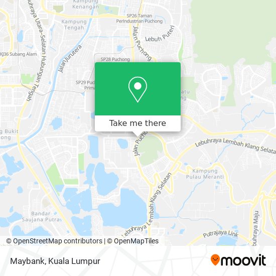 Maybank map