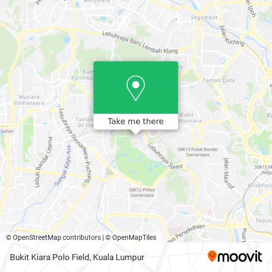 Bukit Kiara Polo Field map
