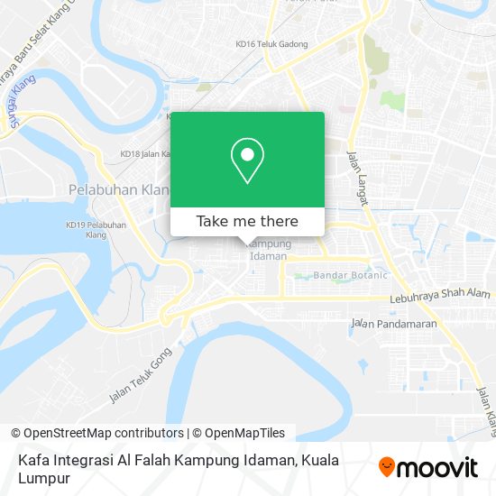 Kafa Integrasi Al Falah Kampung Idaman map