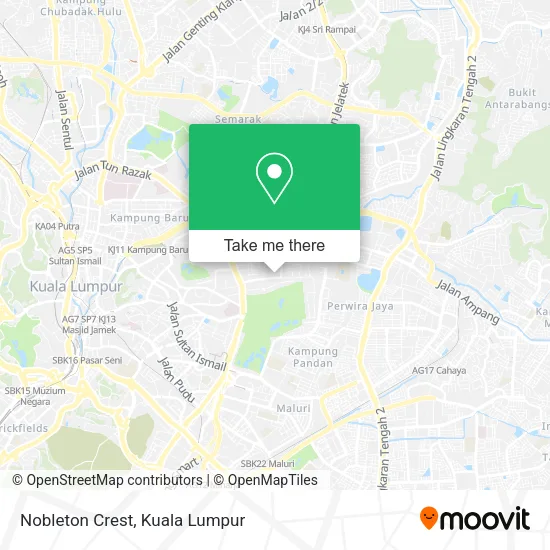 Nobleton Crest map