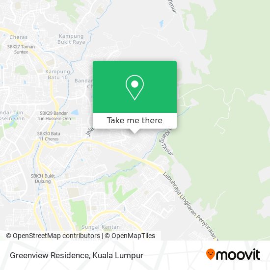 Greenview Residence map
