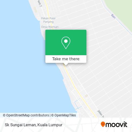 Peta Sk Sungai Leman