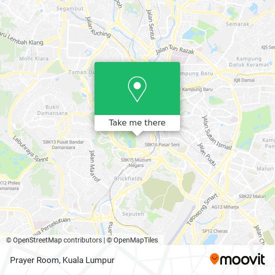 Prayer Room map