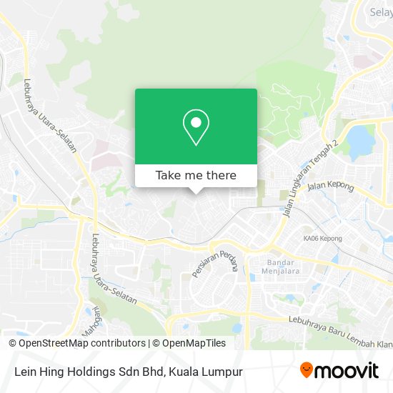 Peta Lein Hing Holdings Sdn Bhd
